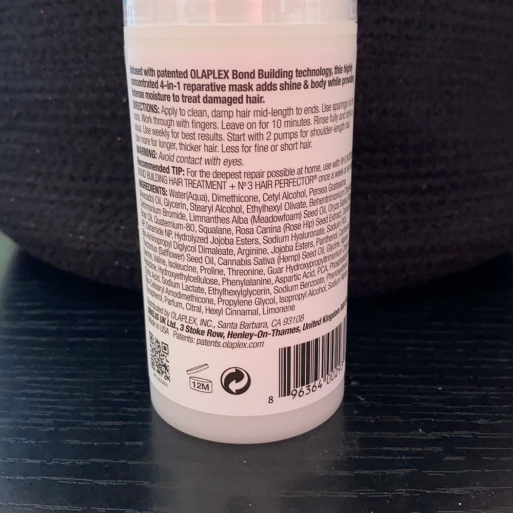 AUTHENTIC Olaplex #8 hair moisture mask - Picture 2 of 2